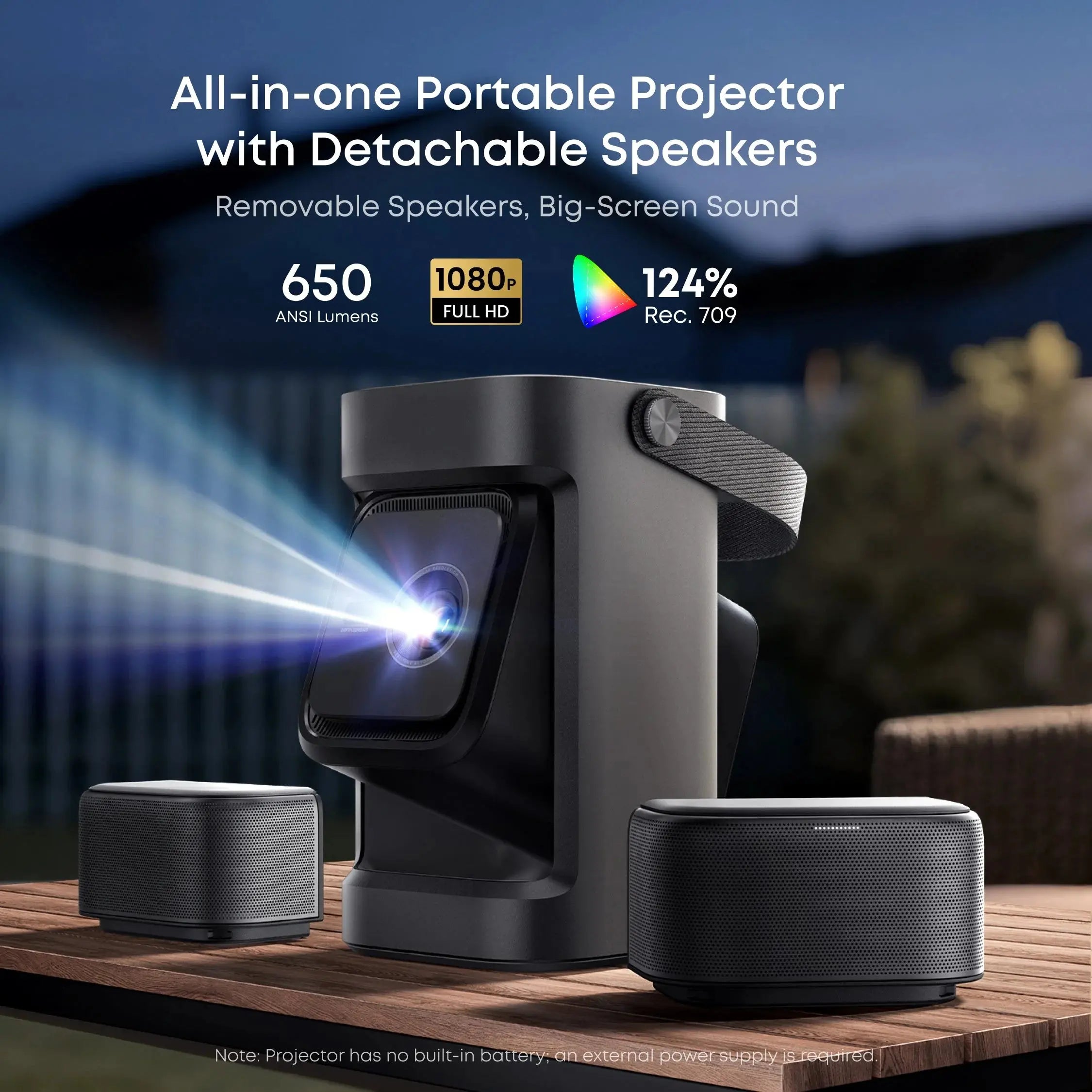 Soundcore Nebula P1 1080P Google TV Projector Doha Qatar