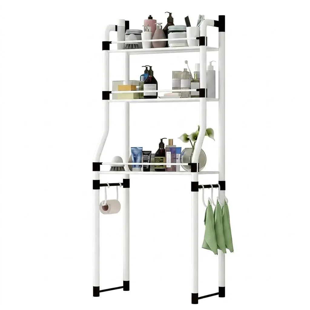 Space-Saving 3-Tier Over-Toilet Bathroom Organizer Scrollcart Qatar 