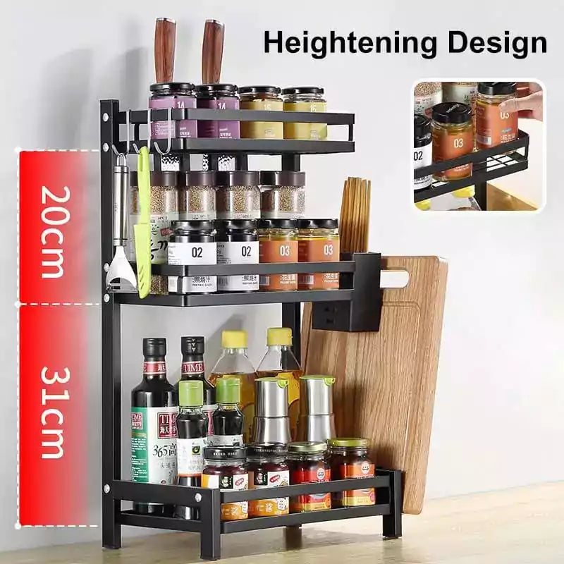 Spice Rack For Kitchen - Dimension