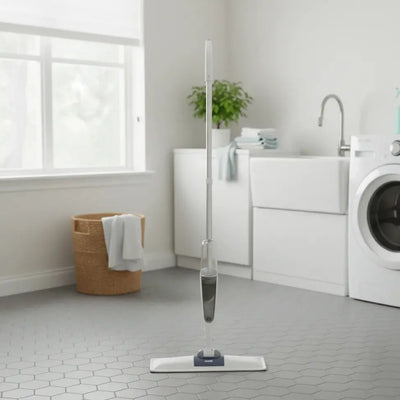 Spray Mop for Floor Cleaning with 450ML Refillable Bottle Scrollcart Qatar 