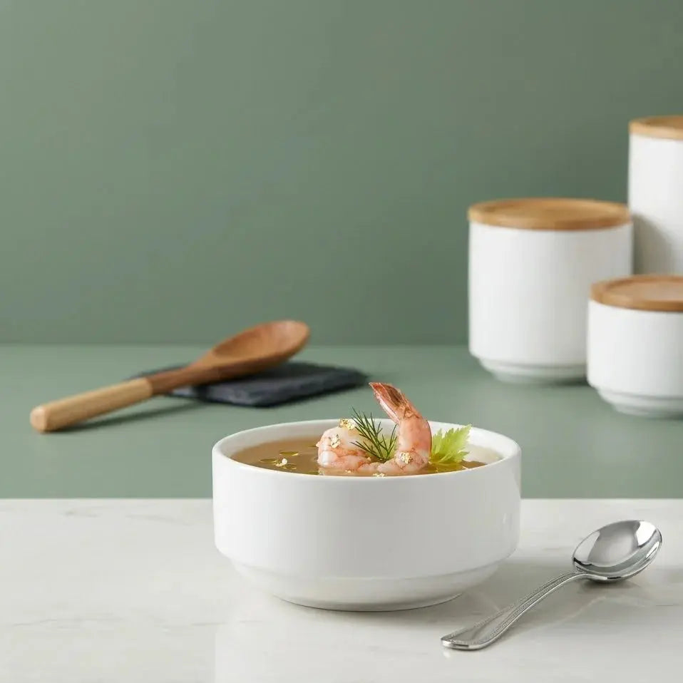 Stackable Soup Bowl 300ml Scrollcart Qatar 
