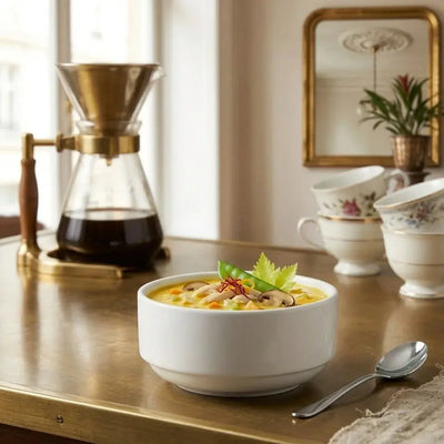 Stackable Soup Bowl 300ml Scrollcart Qatar 