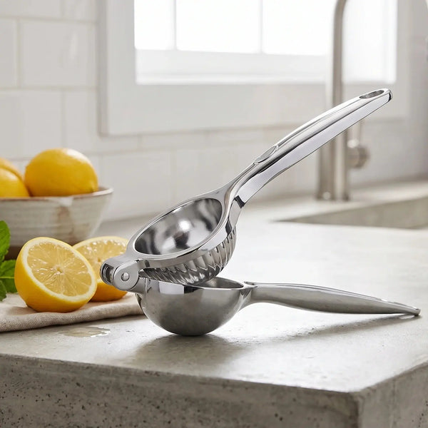 Stainless Steel Handheld Lemon Squeezer & Citrus Press Scrollcart Qatar 