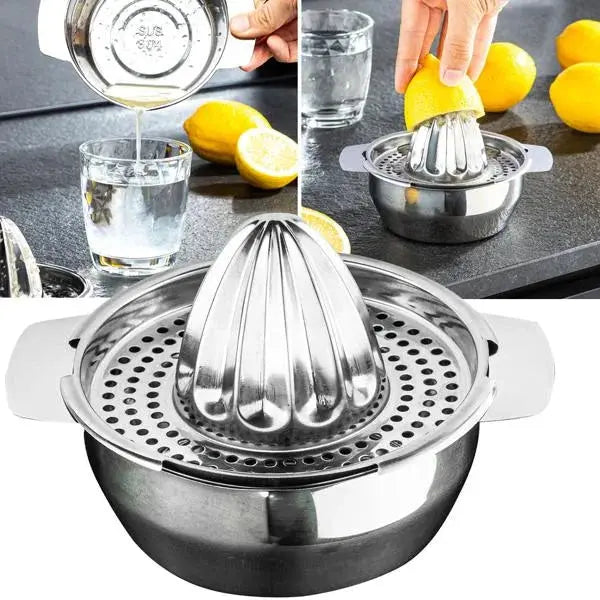 Stainless Steel Manual Citrus Juicer & Squeezer Scrollcart Qatar 