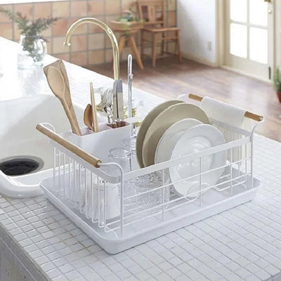 Stainless Steel Single Tier Dish Rack Kitchen Storage Qatar