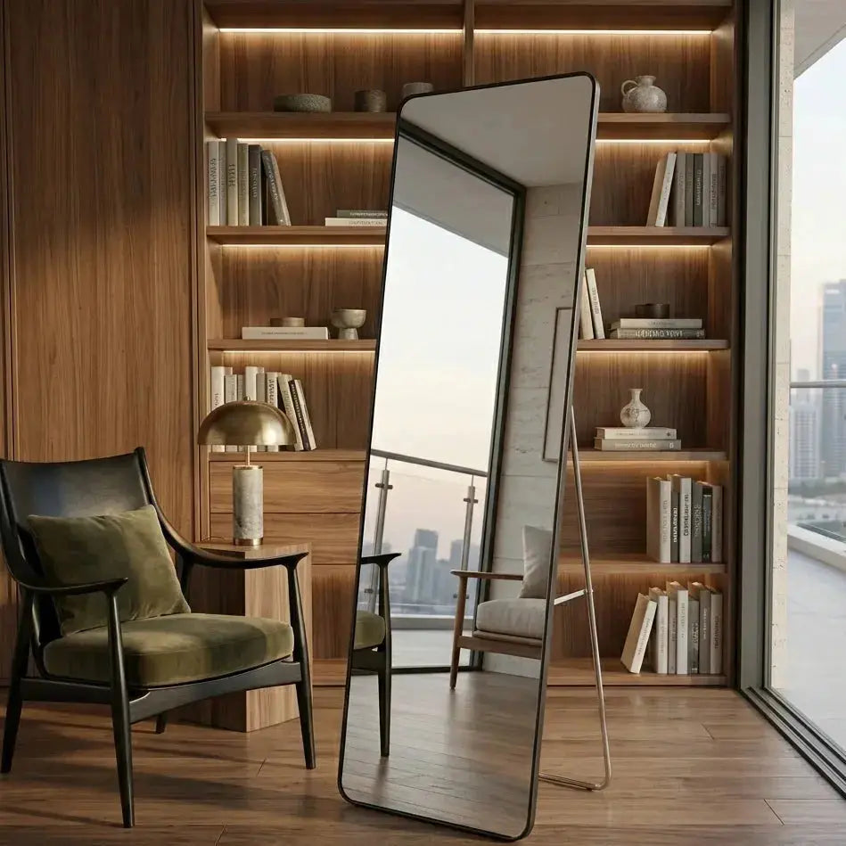  Standing Full Length Mirror Aluminum Frame Doha Qatar