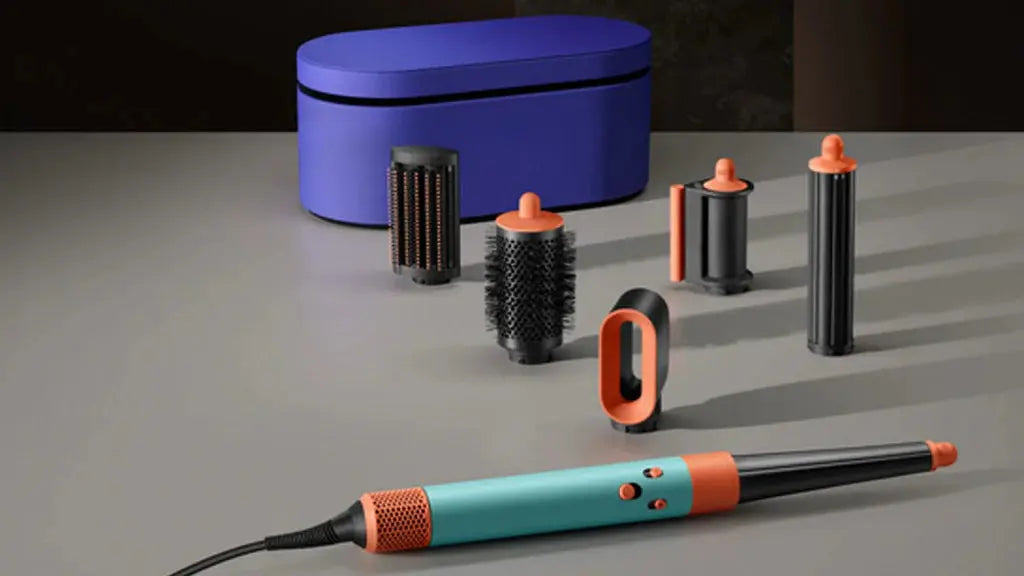 Dyson Airwrap i.d.™ multi-Purpose Hair styler and dryer Straight+Wavy in Ceramic patina and topaz(hs08) Marhaba international 