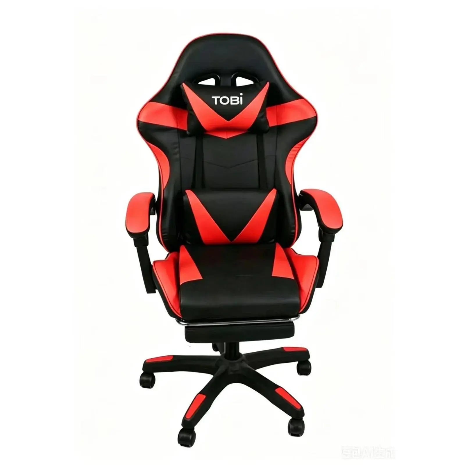 TOBI Gaming Chair Red & Black Ergonomic PU Leather Qatar