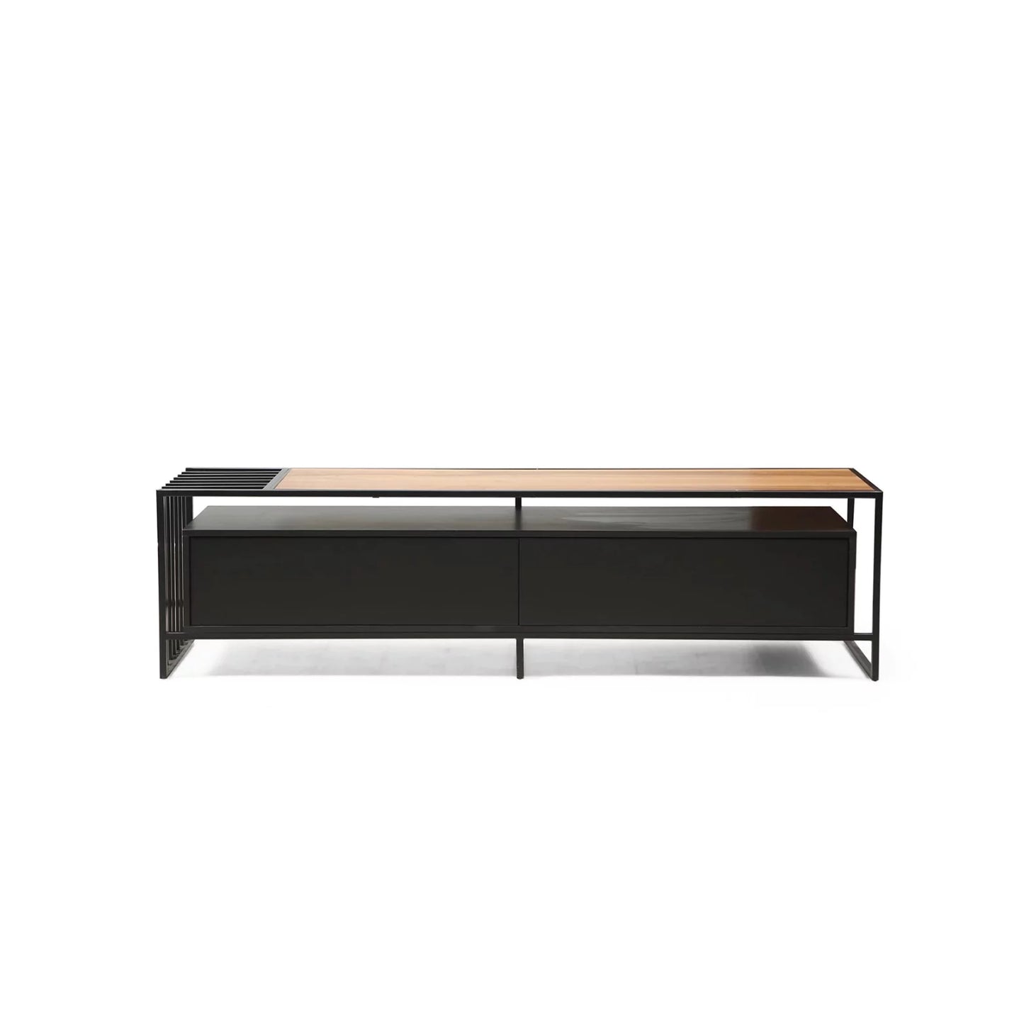 TV Unit - Black | ASPENDOS  Frond View