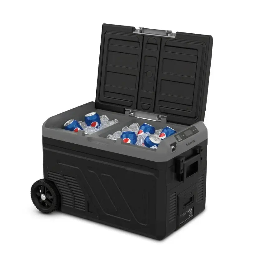 Taktik 40L Dual Zone Portable Fridge Freezer – 12V/24V/AC Scrollcart Qatar 