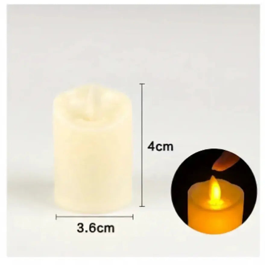 Tea Light LED Candles – 12 Pieces Price Doha Qatar 