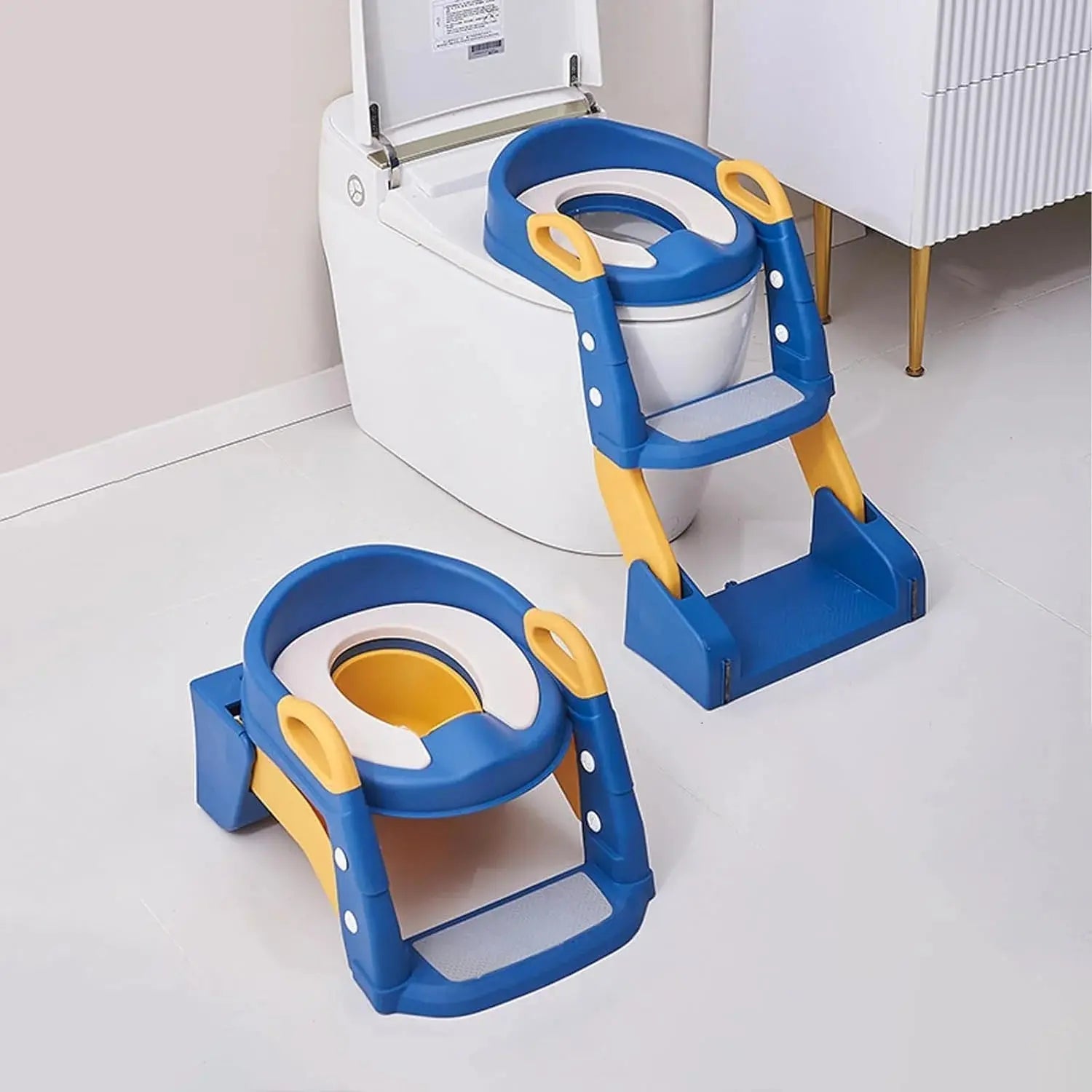 Toilet Potty Training Seat with Ladder Price in Qatar