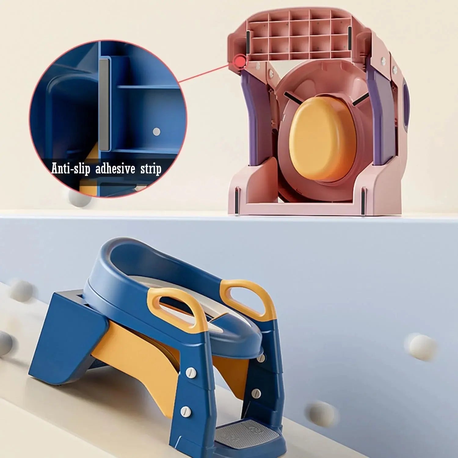 Toilet Potty Training Seat with Ladder Price in Qatar