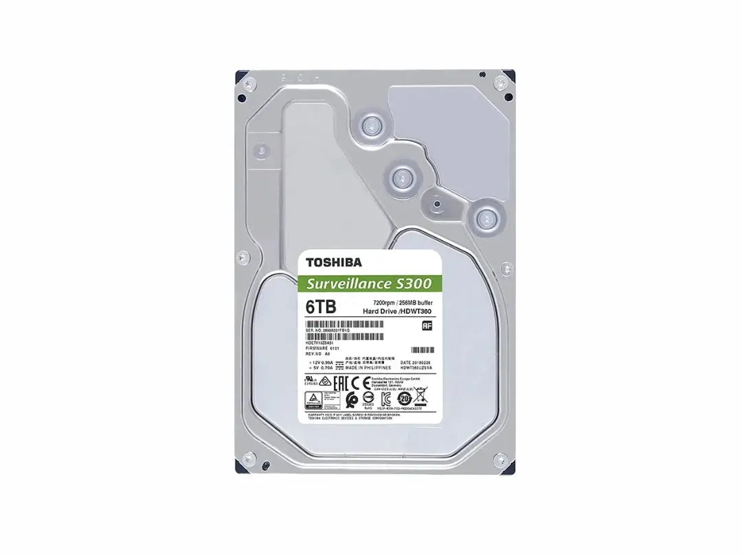 Toshiba S300 6TB Surveillance Hard Drive – SATA 6Gb/s, 3.5-Inch, 5400 RPM Scrollcart Qatar 