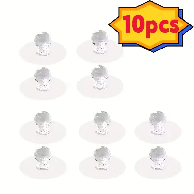 Transparent Cabinet Knobs & Utility Hooks Doha Qatar