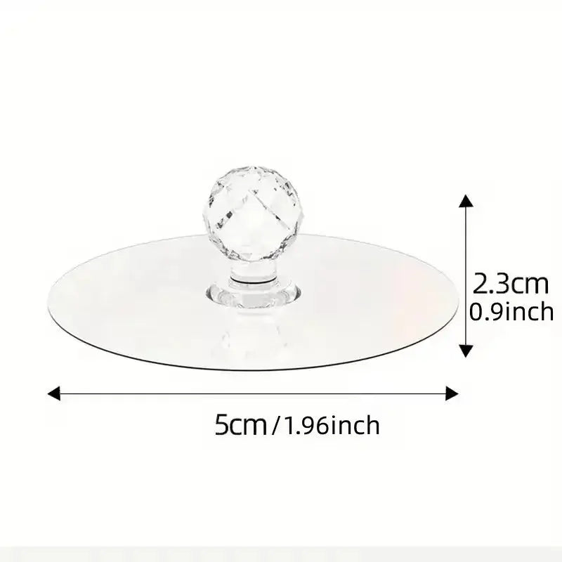 Transparent Cabinet Knobs & Utility Hooks Doha Qatar