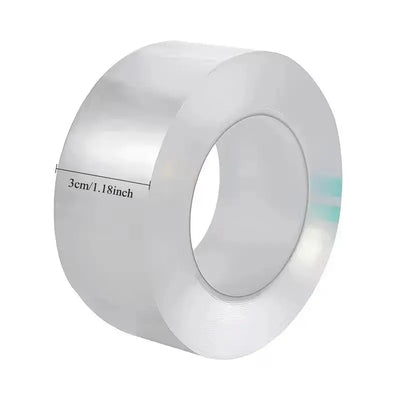 Transparent Waterproof Sealing Tape | Silicone Kitchen & Bathroom Gap Sealing Scrollcart Qatar 