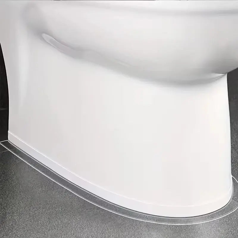Transparent Waterproof Sealing Tape | Silicone Kitchen & Bathroom Gap Sealing Scrollcart Qatar 