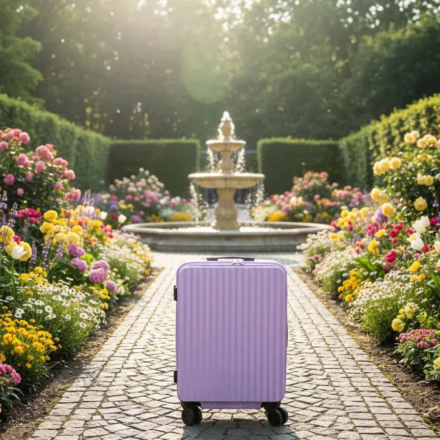 Trolley suit Case with Laptop Storage & USB Charger Scrollcart Qatar 