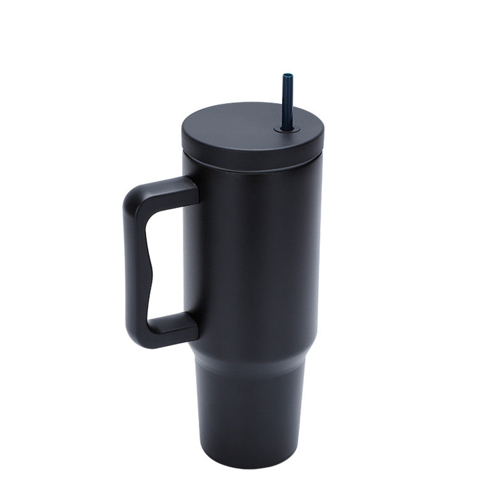 Tumbler Bottle Cup 1 Liter - Black - Scrollcart Qatar