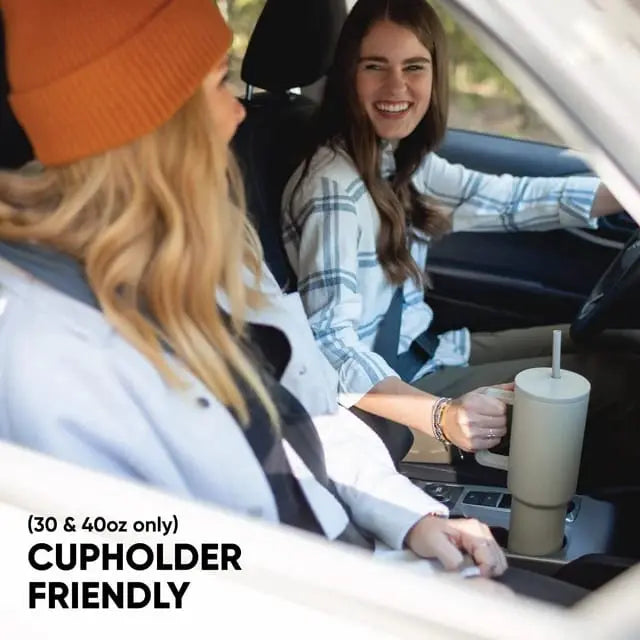 Tumbler Bottle Cup 1 Liter - Car Hold Friendly - Scrollcart Qatar