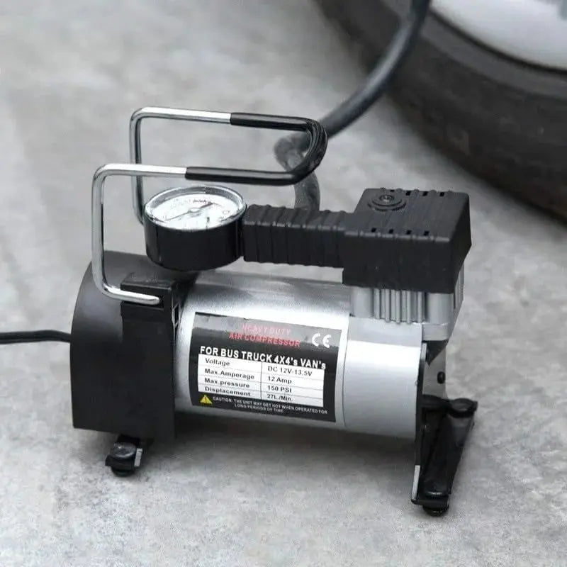 Tyre Inflator Air Compressor – 12V Heavy Duty Pump Qatar