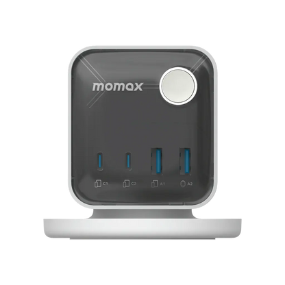 MOMAX 1-Charge Work Flow | 3-Outlet Power Cube with USB Alamat Qatar