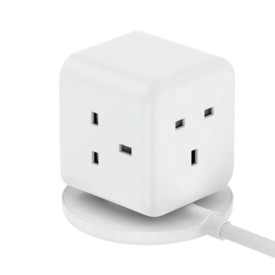 MOMAX 1-Charge Work Flow | 3-Outlet Power Cube with USB Alamat Qatar