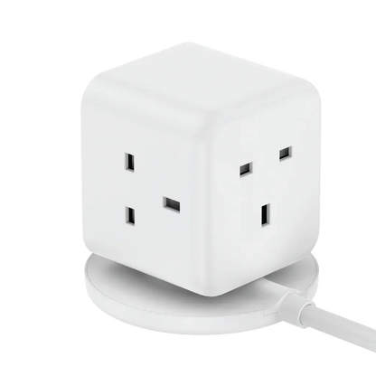 MOMAX 1-Charge Work Flow | 3-Outlet Power Cube with USB Alamat Qatar