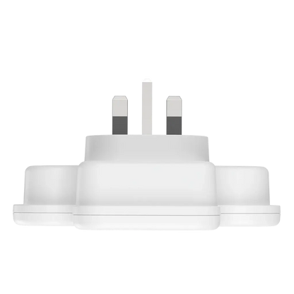 MOMAX OnePlug T-Shaped Extension | 3 Outlets + USB Fast Charging Alamat Qatar