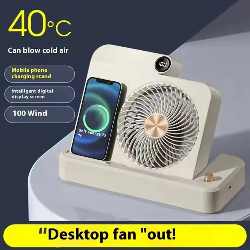 USB Desk Fan – 3-in-1 Smart Cooling Fan Doha Qatar