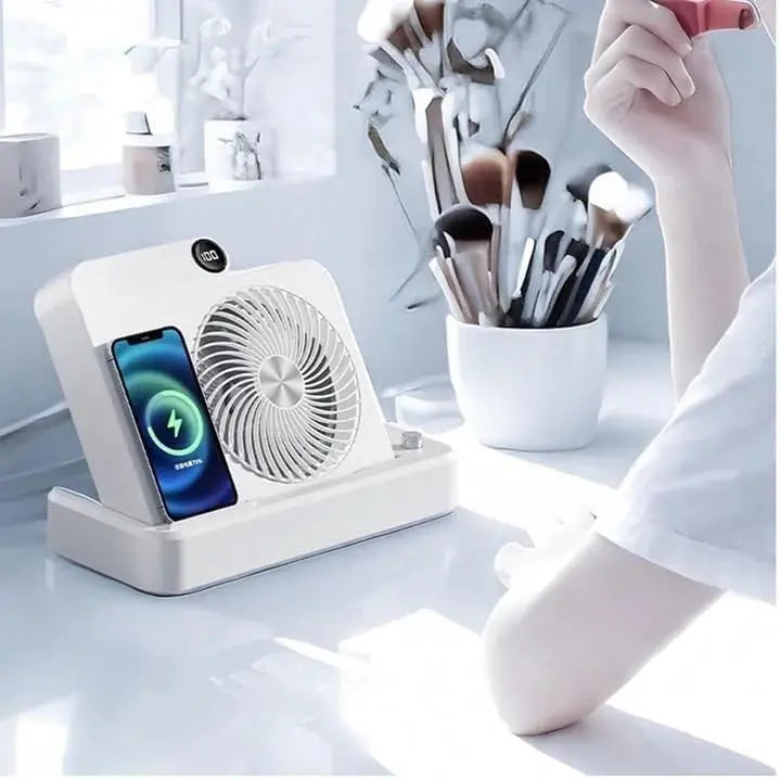 USB Desk Fan – 3-in-1 Smart Cooling Fan Doha Qatar