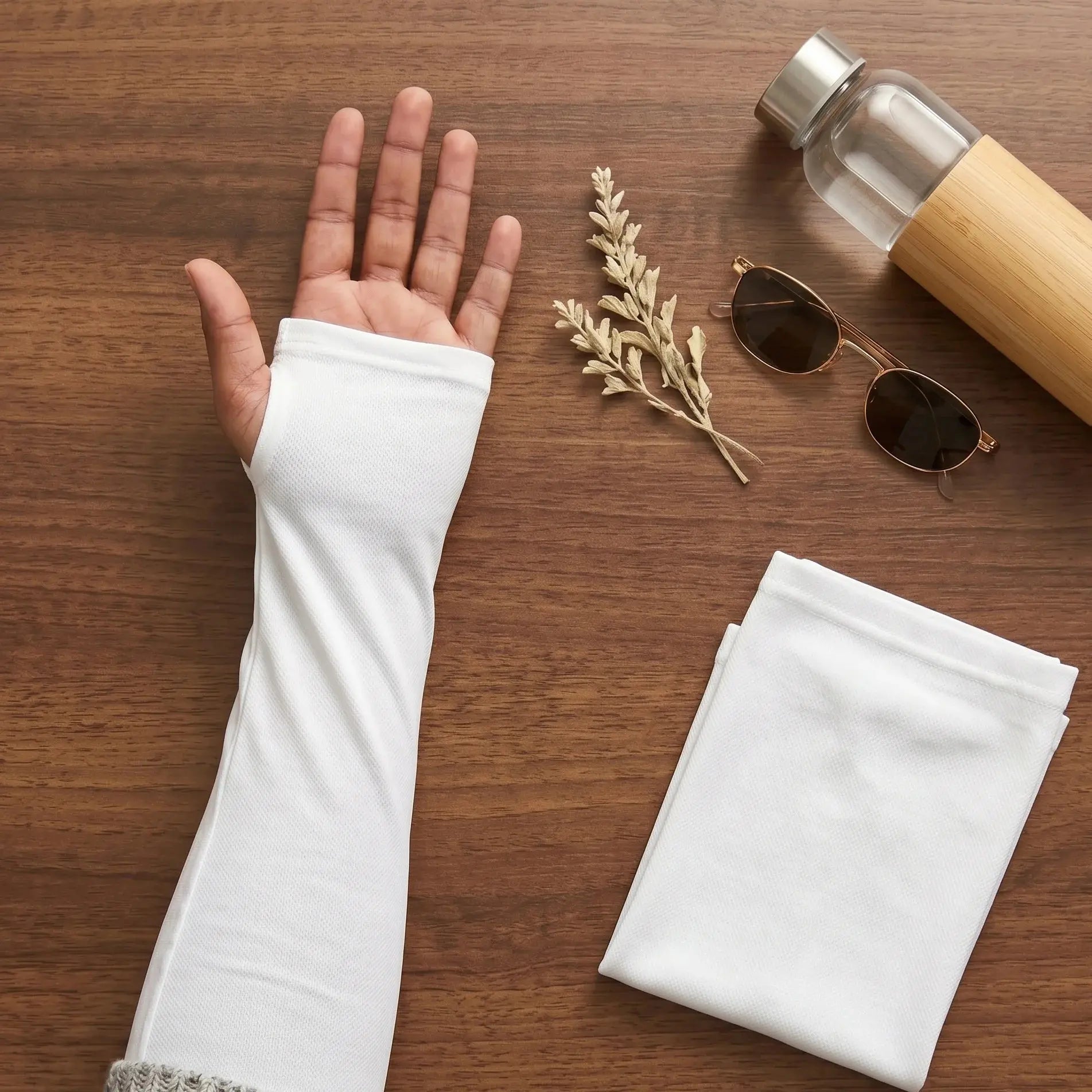 Unisex UV Protection Arm Sleeves (1 Pair) Scrollcart Qatar 
