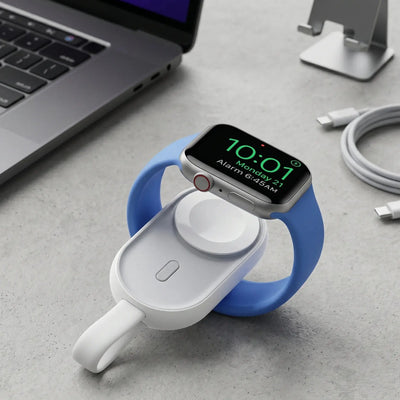VEGER 1500mAh Portable Magnetic Apple Watch Charger Scrollcart Qatar 