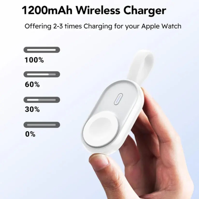 VEGER 1500mAh Portable Magnetic Apple Watch Charger Scrollcart Qatar 