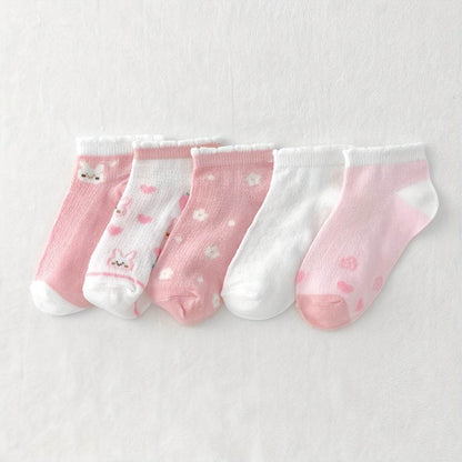 Buy Baby Socks - 5 Pair Breathable Soft Socks 1