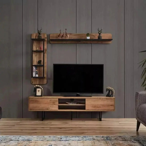 Venus Wall TV Unit - With Storage Stand