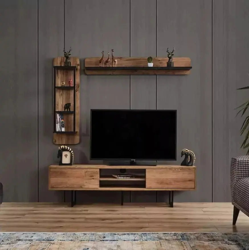 Venus Wall TV Unit - With Storage Stand