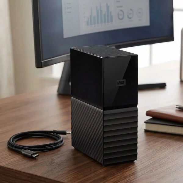 WD My Book 6TB Desktop External Hard Drive – USB 3.0, Black Scrollcart Qatar 