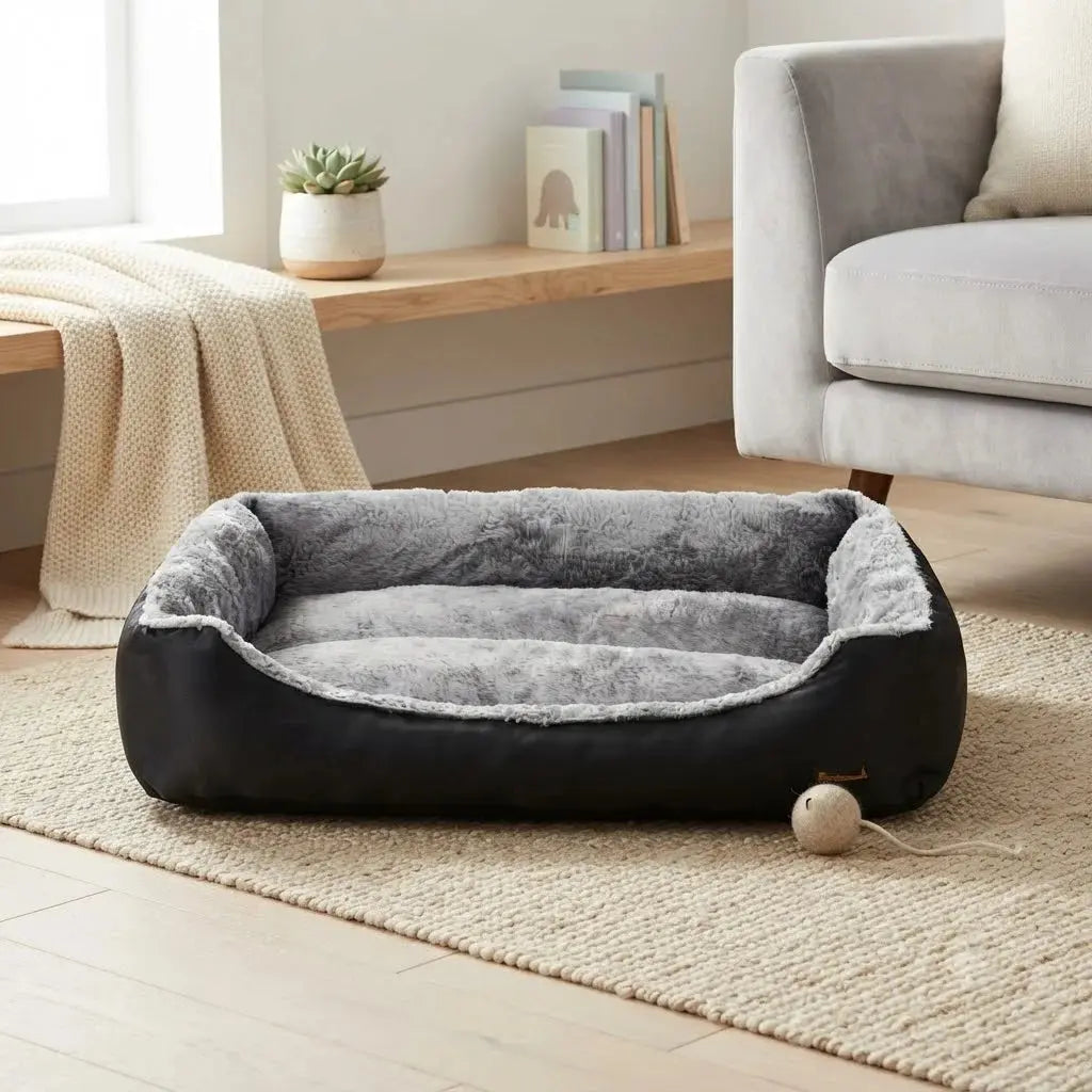 Waterproof Cat & Dog Bed – Washable Rectangular Pet Bed Scrollcart Qatar 