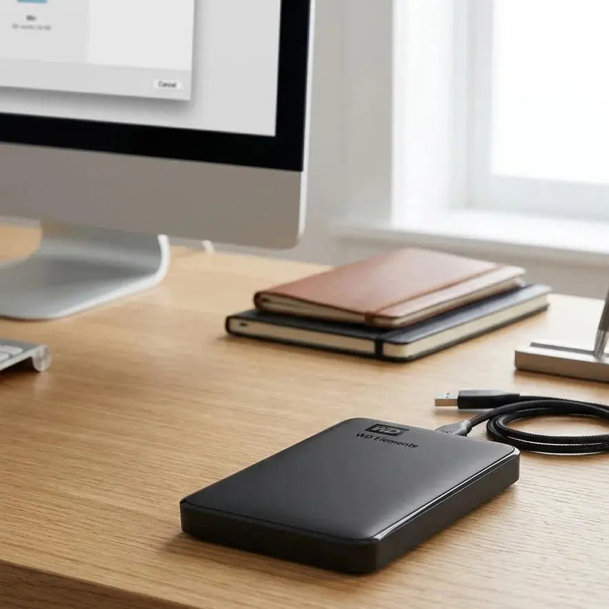 Western Digital Elements Portable Hard Disk 2TB – USB 3.2 Gen 1, Black Scrollcart Qatar 