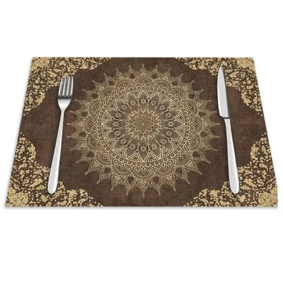 Place Mat : Waterproof Non-Slip Heat-resistant Dining Table Pad for Kitchen - Scrollcart Qatar