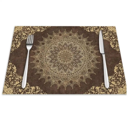 Place Mat : Waterproof Non-slip Heat-resistant Dining Table Pad for Kitchen