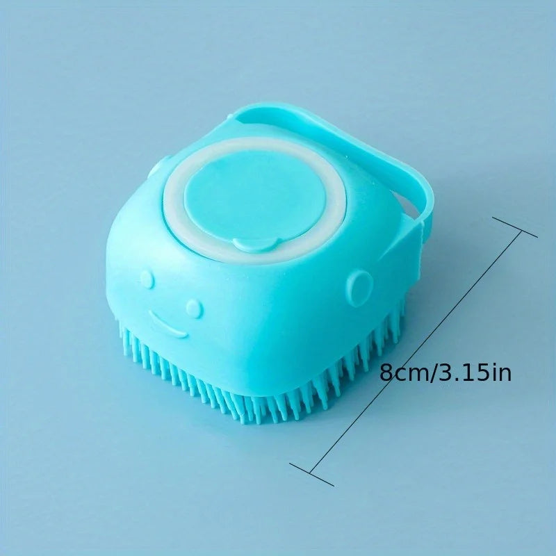 Silicone Bathing Brush - Gentle and Hygienic Body Scrubber