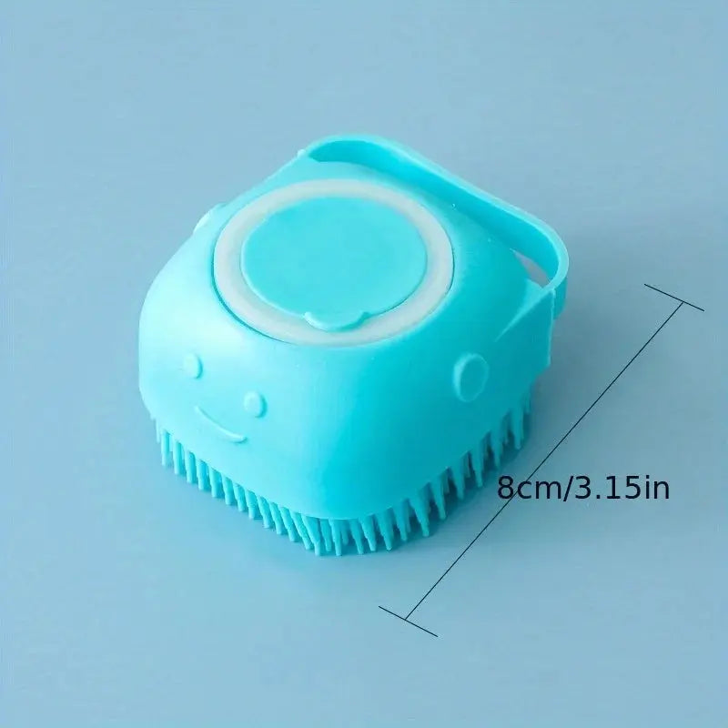 Silicone Bathing Brush - Gentle and Hygienic Body Scrubber - Scrollcart Qatar