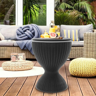 Bolt Cool Par: Extendable Outdoor Coffee Table & Ice Bucket Scrollcart Qatar 