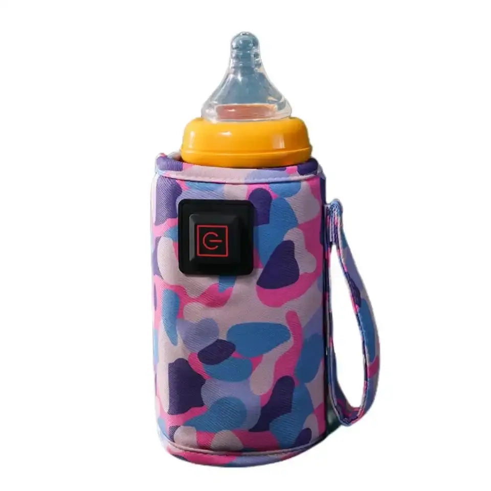 Portable USB Bottle Warmer: Travel Milk Bottle Warmer for Baby Bottle. - Scrollcart Qatar