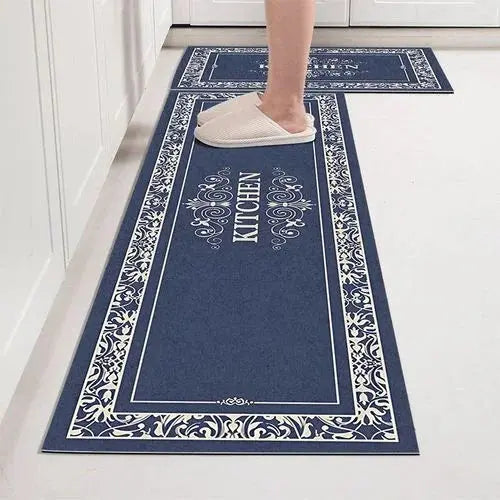 2 pcs Kitchen Floor Mats: Non-Slip, Super Absorbent, Quick-Dry - Scrollcart Qatar