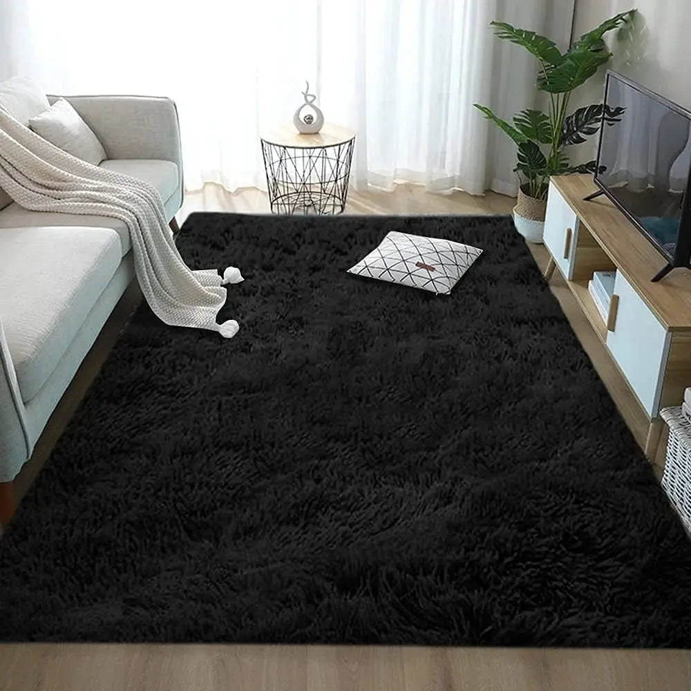 Luxury Rug - Modern Indoor Fluffy Living Room Carpet - Scrollcart Qatar