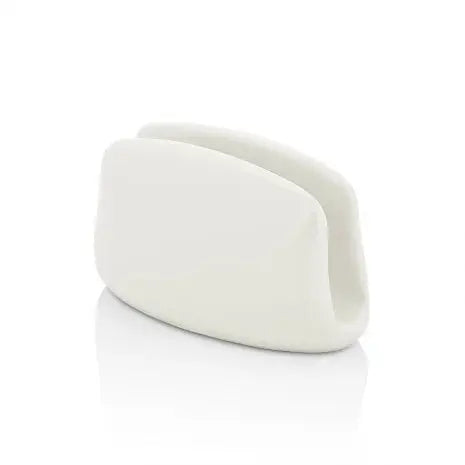 White Porcelain Napkin Holder 11 × 7 cm Scrollcart Qatar 